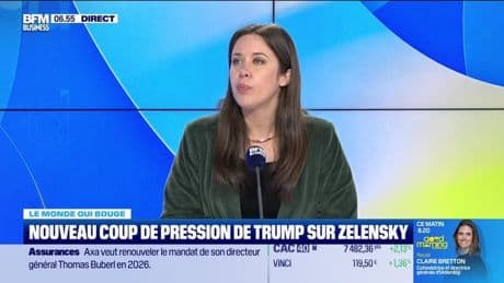 Caroline Loyer : Nouveau coup de pression de Trump sur Zelensky - 24/04