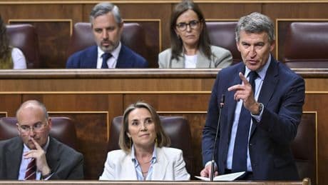 Feijóo, contra España y a favor de Trump