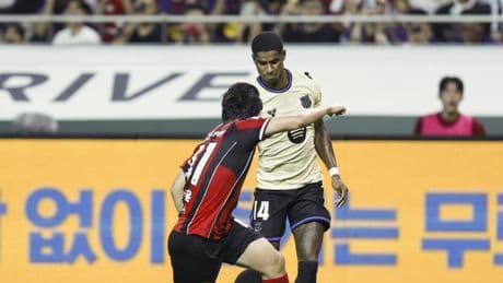 Rashford ya suma como culé: asistencia y amenaza constante
