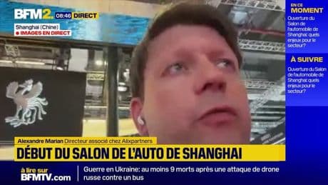 Salon de l'auto de Shanghai: un millier d'exposants présents et déjà du monde pour l'ouverture