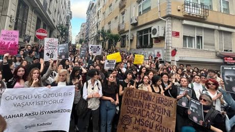 Kadınlar Bahar Aksu için ayakta: “Bu düzeni kabul etmiyoruz!”