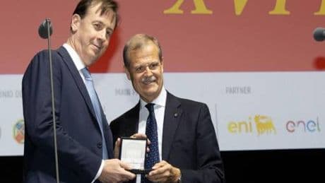 Premi, l'ad di Acea Palermo tra premiati Guido Carli