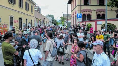 Oggi la protesta del Leoncavallo