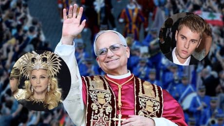Una investigación revela que el Papa León XIV tendría lazos familiares con Madonna y Justin Bieber