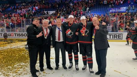 Mark and Dale Hunter will lead Team Canada at 2026 world junior hockey championship