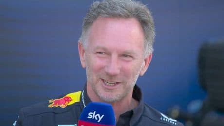 Christian Horner hijacks live Sky Sports F1 interview to insult new rival