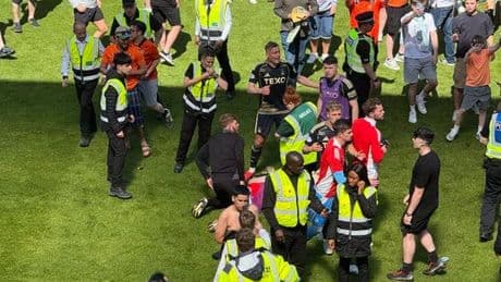 Aberdeen star Jack MacKenzie hit by seat thrown by his own fans in shocking Tannadice incident