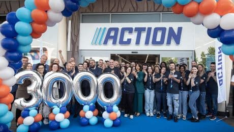 Winkel nummer 3000 van Action geopend in Italië