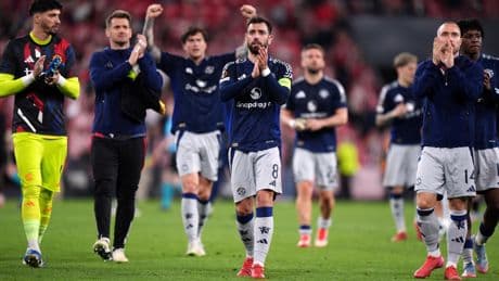 Manchester United thrash Athletic Bilbao to close in on Europa League final