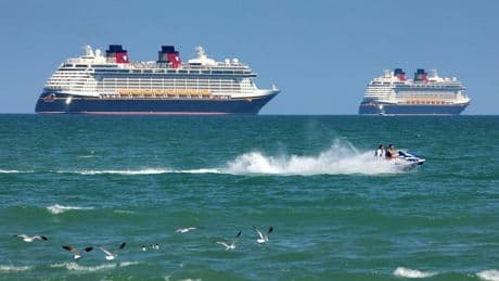 Girl is rescued after falling overboard from Disney cruise ship off the coast of Florida