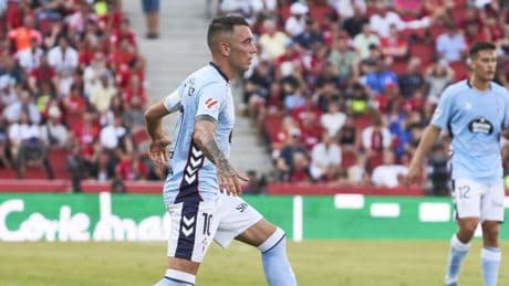 Aspas, tras dejarse dos puntos en Son Moix: "El que perdona lo paga"