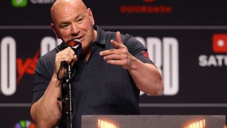 Dana White finally reveals 'big surprise' after awkward exchange