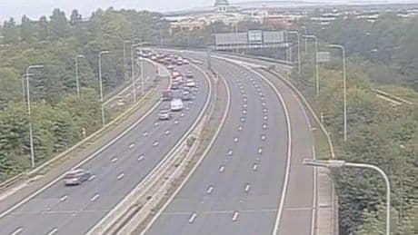 M60 closure UPDATES as 'police incident' sees traffic hit by delays and diversions