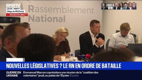 Vote de confiance: "On peut s'attendre et on doit s'attendre à tout", affirme Jordan Bardella