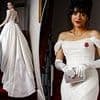 Debutantes don white gowns and dazzling tiaras as they gather for the annual Queen Charlotte's Ball - London's most prestigious high-society event