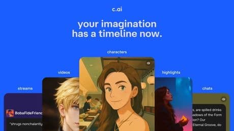 En lançant un fil d'actualité, Character.ai se transforme en réseau social et promet une forte modération