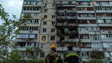 En direct, guerre en Ukraine : Kiev visée dans la nuit par des attaques de drones et de missiles russes, au moins huit blessés