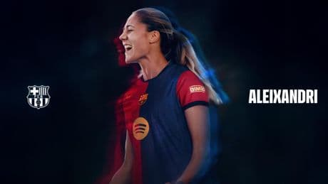 Laia Aleixandri firma su nuevo contrato como azulgrana