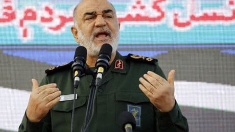 Hossein Salami, jefe de la Guardia Revolucionaria, el gran objetivo de Israel en Irán