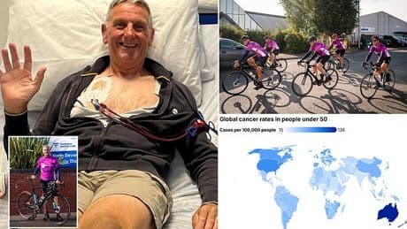 Fit and healthy father, 60, hit by deadly cancer - he suffered a single symptom that you should NEVER mistake as an infection