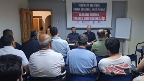 Diyarbakır’da “Barajsız sendika, yasaksız grev, güvenceli iş” buluşması