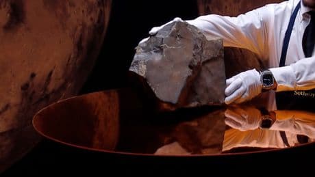 25-Kilo-Stein für 4 Millionen Dollar  - Brocken von einem anderem Planeten