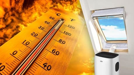 Zuhause nie wieder schwitzen! Mobile Klimaanlage jetzt günstig sichern