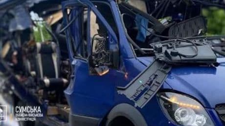 Nine killed in Russian strike on civilian bus in Ukraine's Sumy region, says Kyiv
