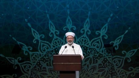 Diyanet İşleri Başkanı Erbaş'tan Mevlid-i Nebi'de Filistin mesajı: İyilik egemen olsun çocuklar ölmesin