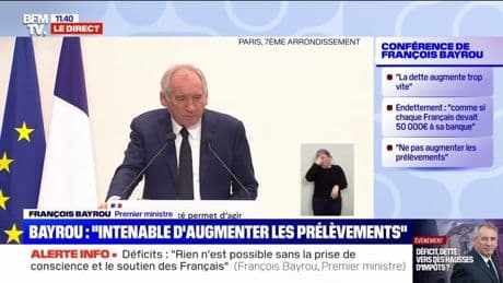 François Bayrou place "l'indépendance en matière de sécurité et de défense" comme une des priorités de l'action du gouvernement
