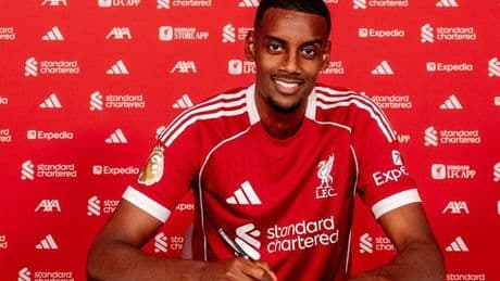 Alexander Isak has already left Liverpool after record transfer deadline day move