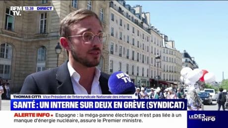 À Paris, les internes en médecine protestent contre la loi Garot
