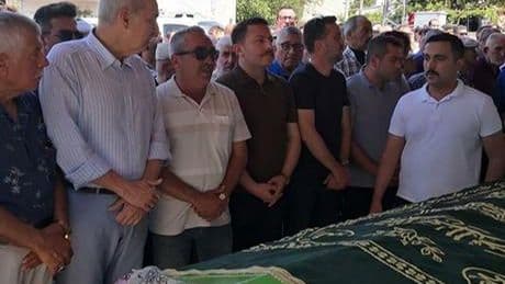 Meclis Başkanı Kurulmuş, Çanakkale'de cenaze törenine katıldı