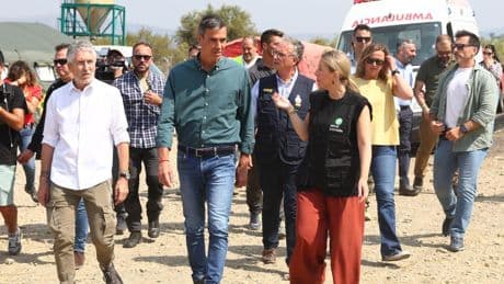 Sánchez declarará zona catastrófica las áreas arrasadas por los incendios