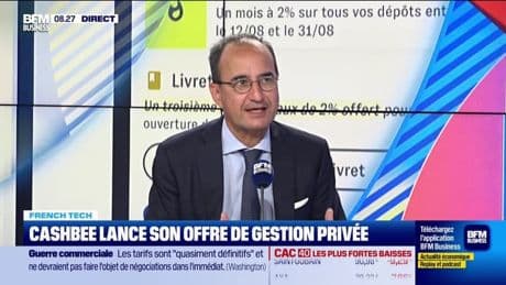French Tech : Cashbee, une plateforme digitale pour épargner - 04/08