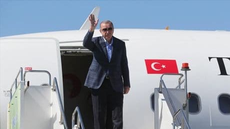 Başkan Erdoğan, KKTC'ye gitti! KKTC cumhurbaşkanlığı yerleşkesinin açılışını yapacak
