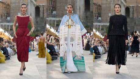 Dolce & Gabbana transforma el Foro Romano en una pasarela: los detalles de su desfile de Alta Moda