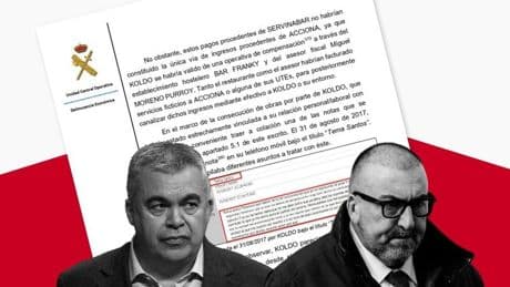 «Tema Santos»: La UCO investiga los lazos del PSOE con Servinabar por una anotación de Koldo