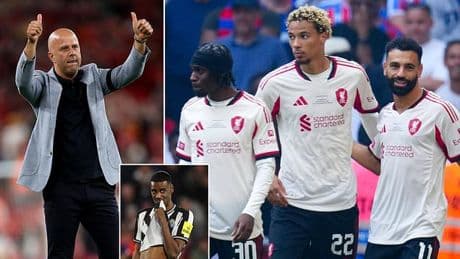 Arne Slot rejects claims about Liverpool's forwards as bullish Reds boss backs team to deliver even if they DON'T sign Alexander Isak