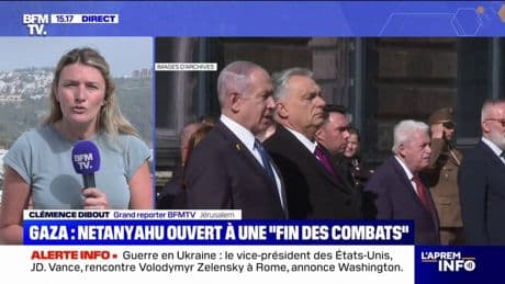 Gaza: Benjamin Netanyahu se dit ouvert à un accord incluant la "fin des combats" avec le Hamas