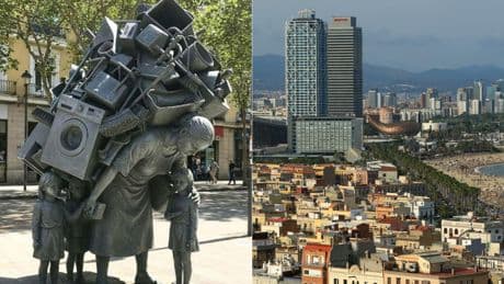 Canular artistique à Barcelone: une sculpture créée par l’IA fait le buzz sur les réseaux sociaux