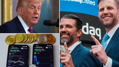Trump-backed WLFI digital token whipsaws as speculators drive billions in trades