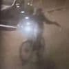 Terrifying moment gun is pointed at crowd in night of chaos in Salford as armed police swarm the area and seven people are arrested