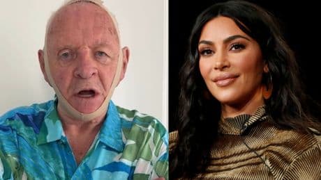 Anthony Hopkins channels Hannibal Lecter in an unlikely Kim Kardashian endorsement