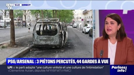 PSG/Arsenal : 3 piétons percutés, 44 gardes à vue - 08/05
