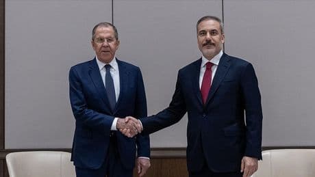 Bakan Fidan, Rusya Dışişleri Bakanı Lavrov ile görüştü