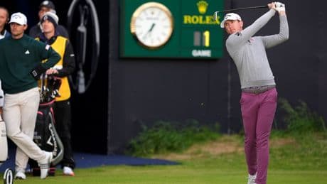 Northern Ireland’s Tom McKibbin and Nicolai Hojgaard take early lead at the Open