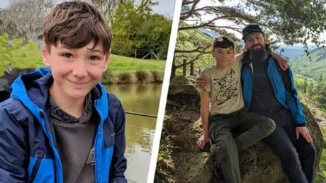 Dad 'numb and helpless' as search for missing teen son continues near river
