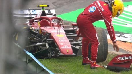 Hamilton, tras el doble cero de Ferrari: "Monza será complicado"