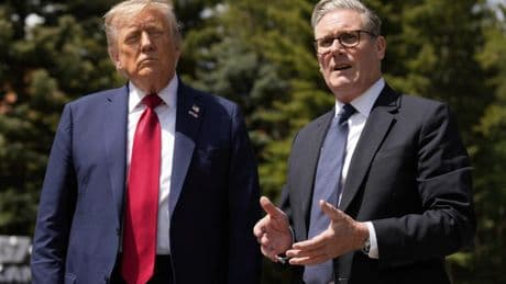 Trump and Starmer sign UK-US trade deal – but steel tariffs remain in place